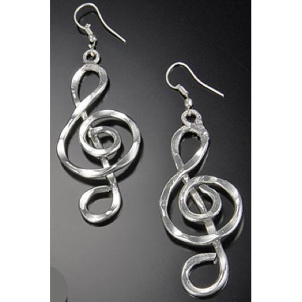 Treble Clef Earrings